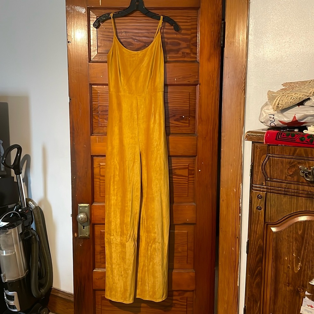 Mustard Yellow jump suit